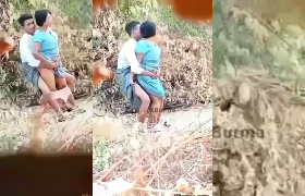 အားမရတော့လို့ ဂွင်းပဲထုပေးပါတော့ … မြန်မာချောင်းရိုက်